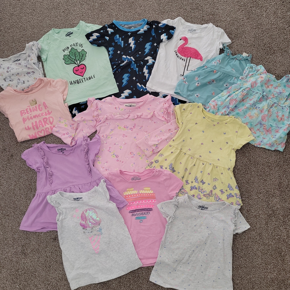 3T oshkosh b'gosh designer clothes lot/bundle Toddler girls